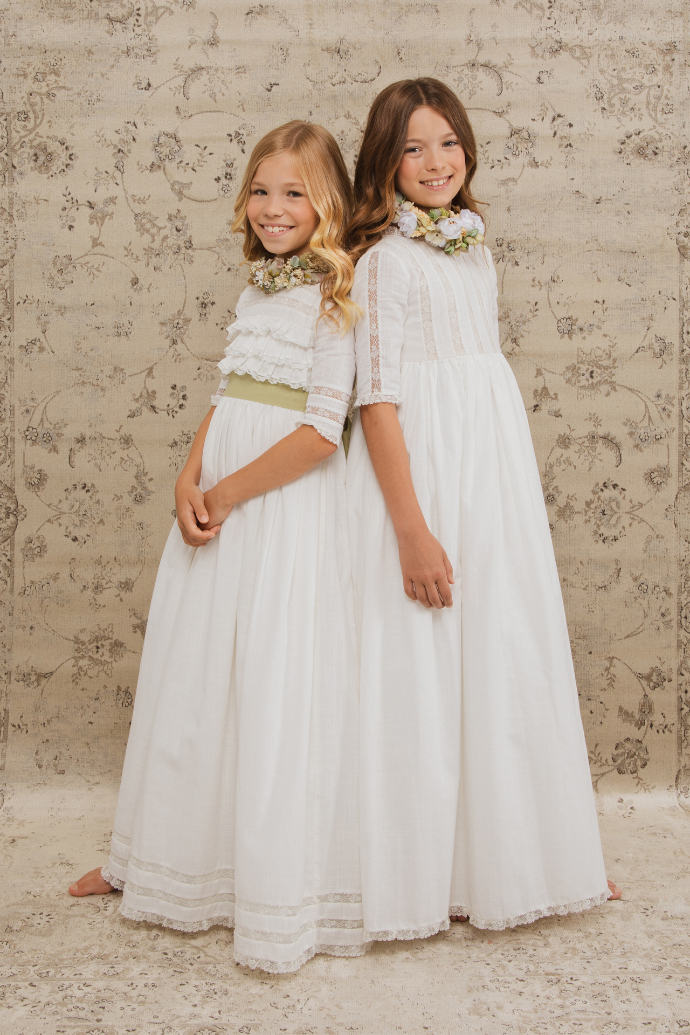 vestido de comunión